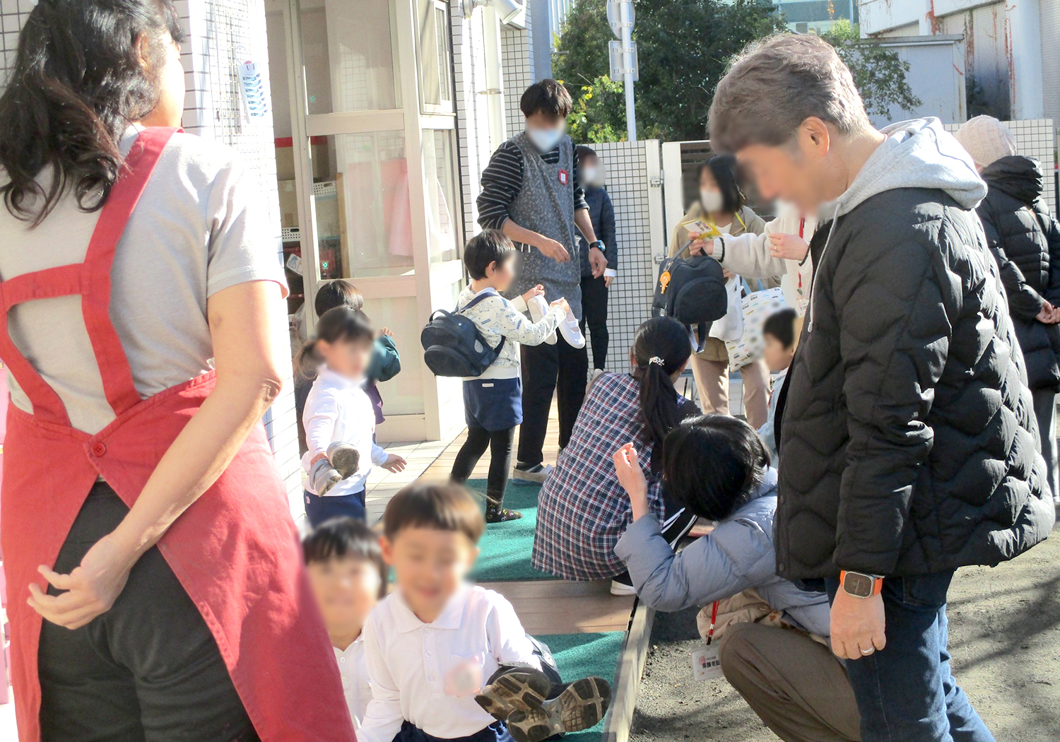 朝の様子の写真