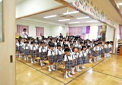 2学期始業式の写真